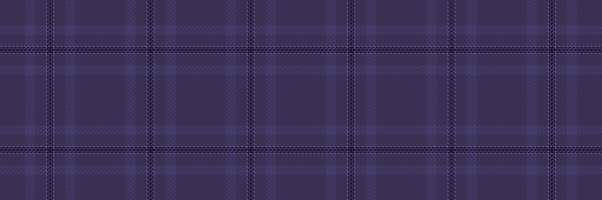 Postcard plaid tartan textile, decoration seamless texture fabric. Harmony pattern check background in indigo and dark colors. vector