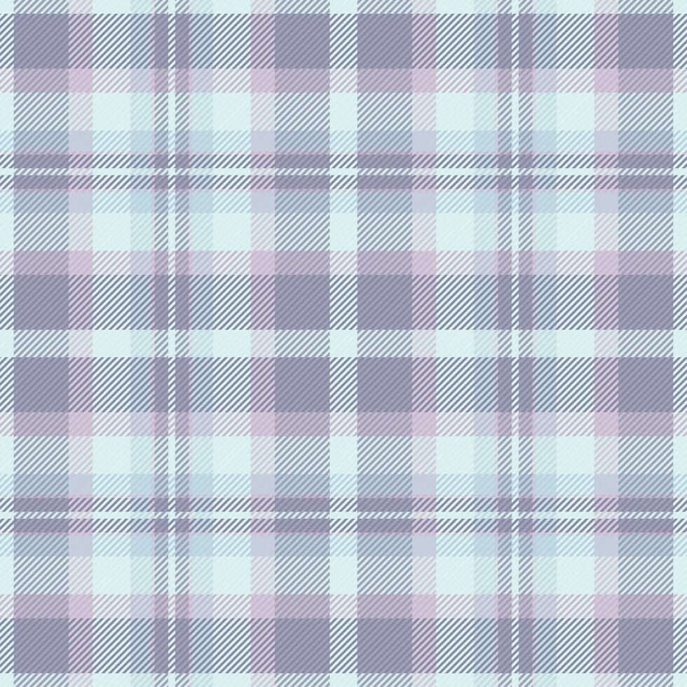 Effect seamless plaid texture, luxury pattern tartan background. Structure textile check fabric in light and pastel colors. vector