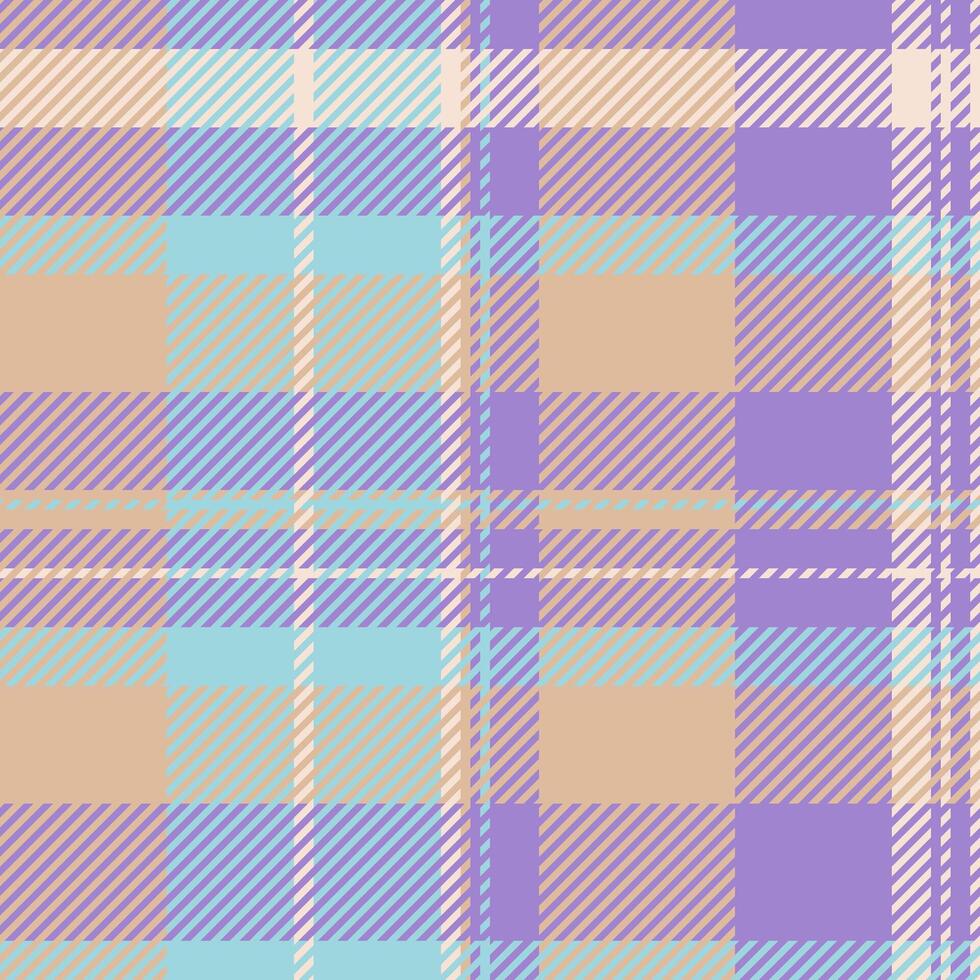 Textile design of textured plaid. Checkered fabric pattern swatch for shirt, dress, suit, wrapping paper print, invitation and gift card. vector