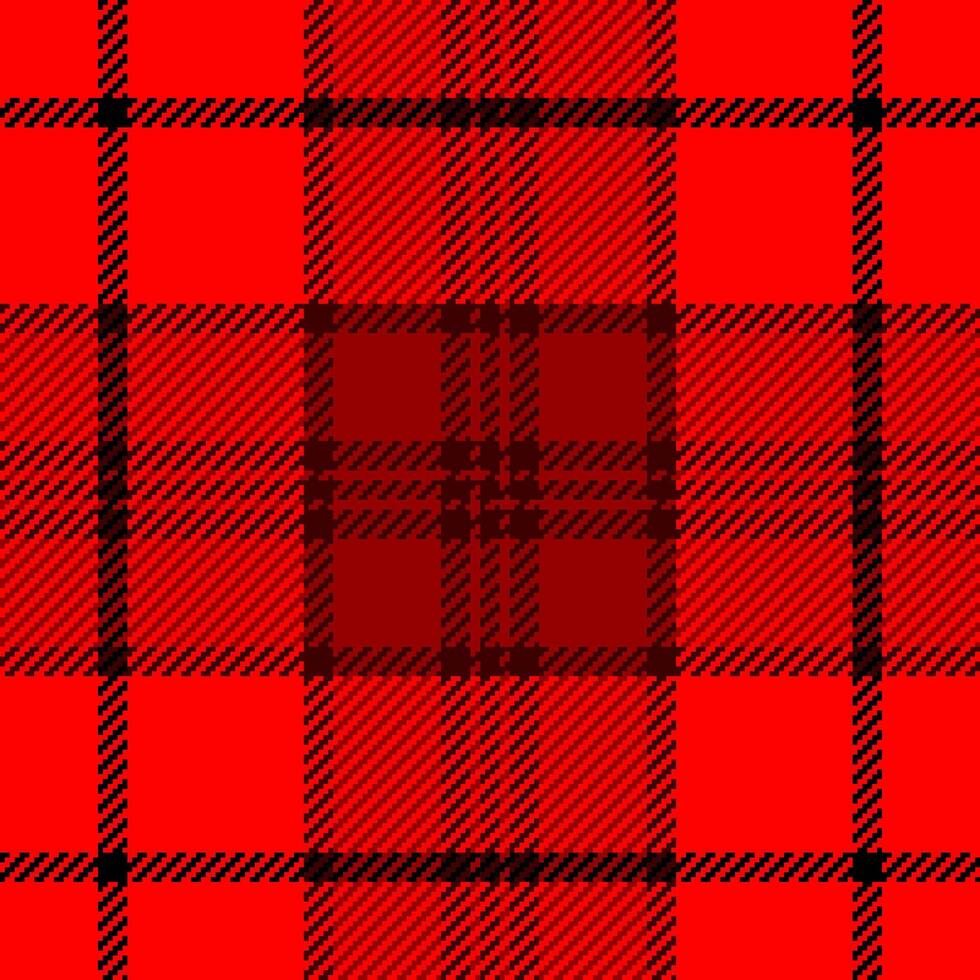 Textile design of textured plaid. Checkered fabric pattern swatch for shirt, dress, suit, wrapping paper print, invitation and gift card. vector