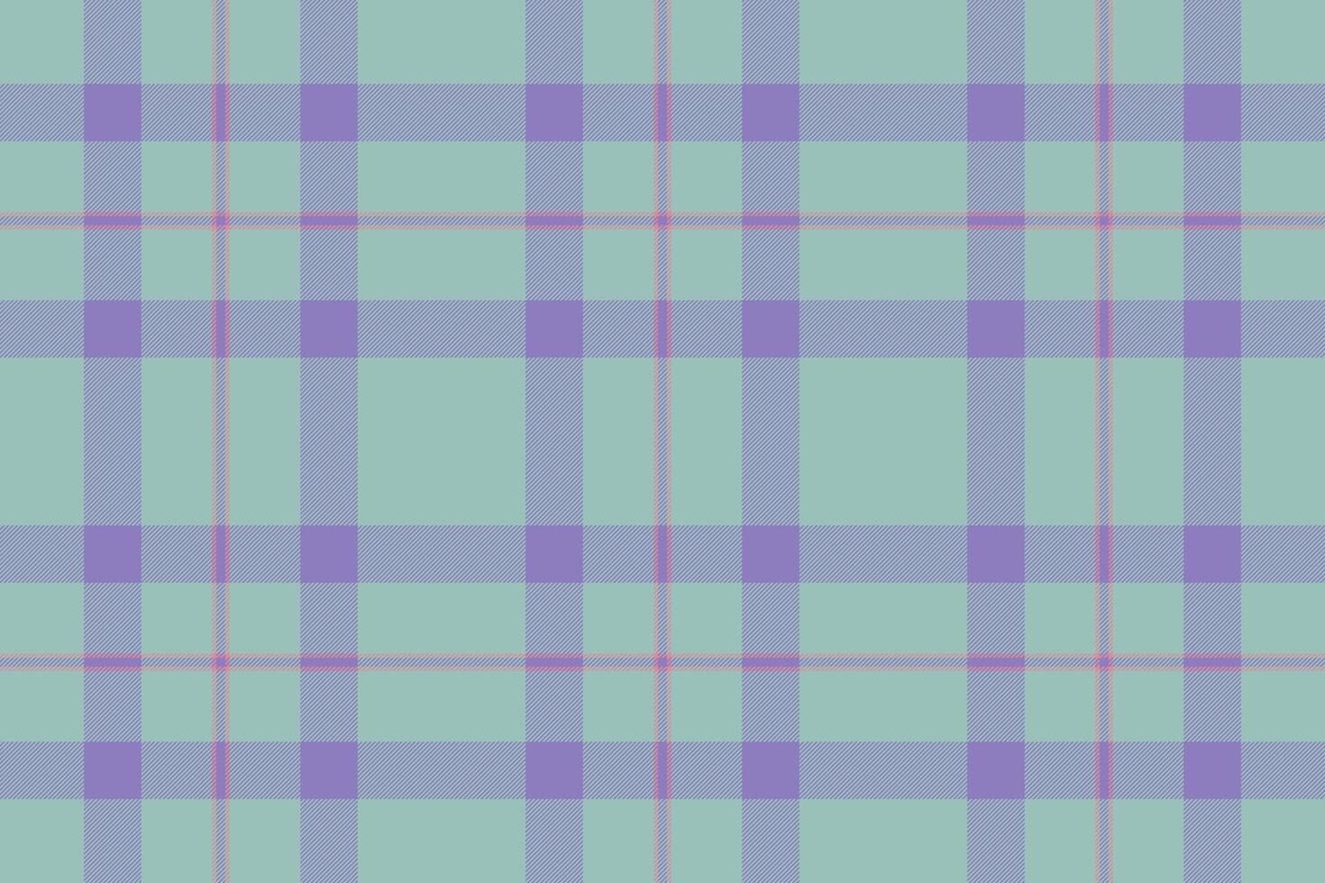 King tartan pattern texture, glen seamless check . Bandana fabric background plaid textile in pastel and indigo colors. vector