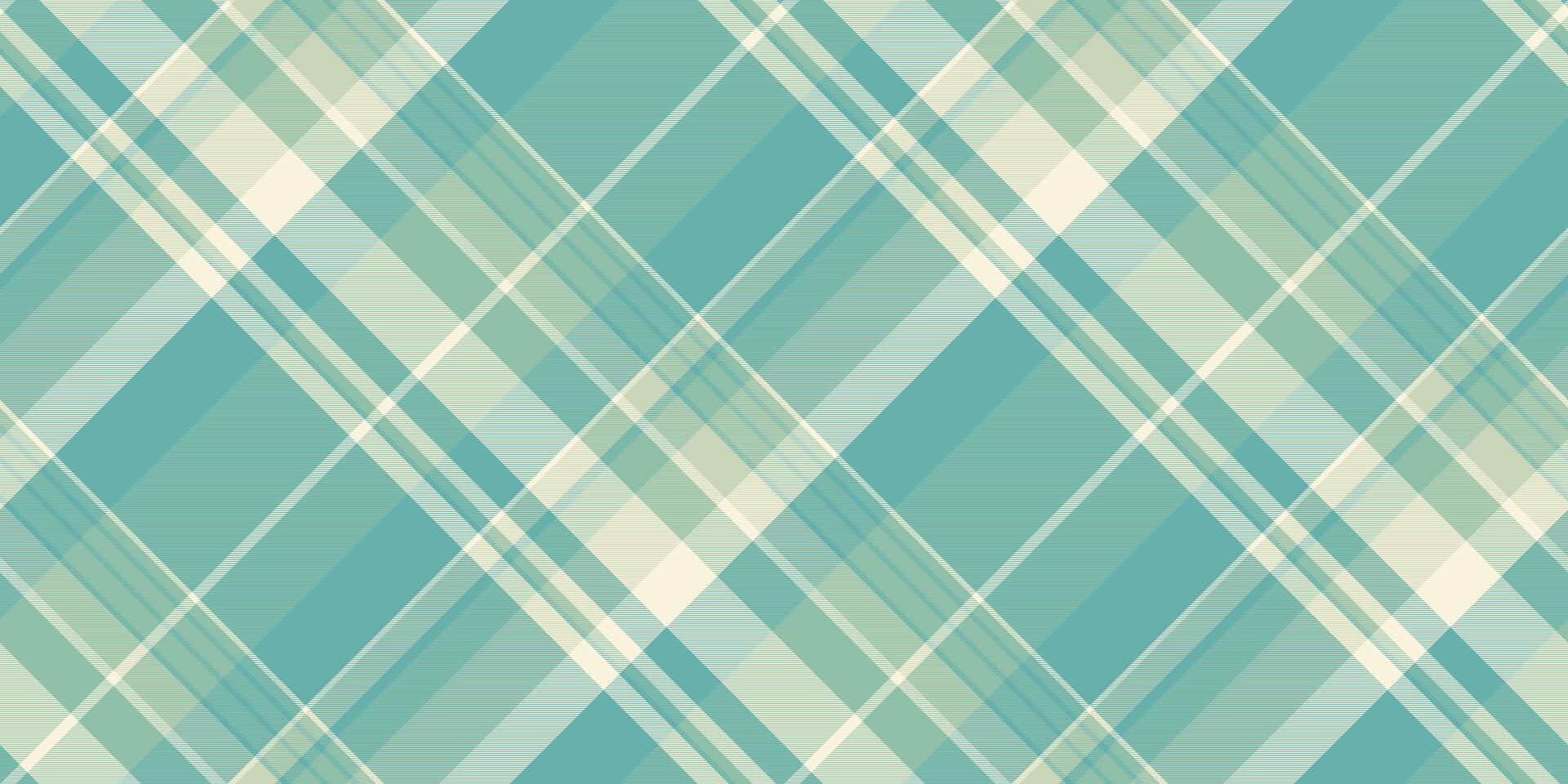 Best plaid textile, sheet texture seamless fabric. Online background check tartan pattern in teal and pastel colors. vector