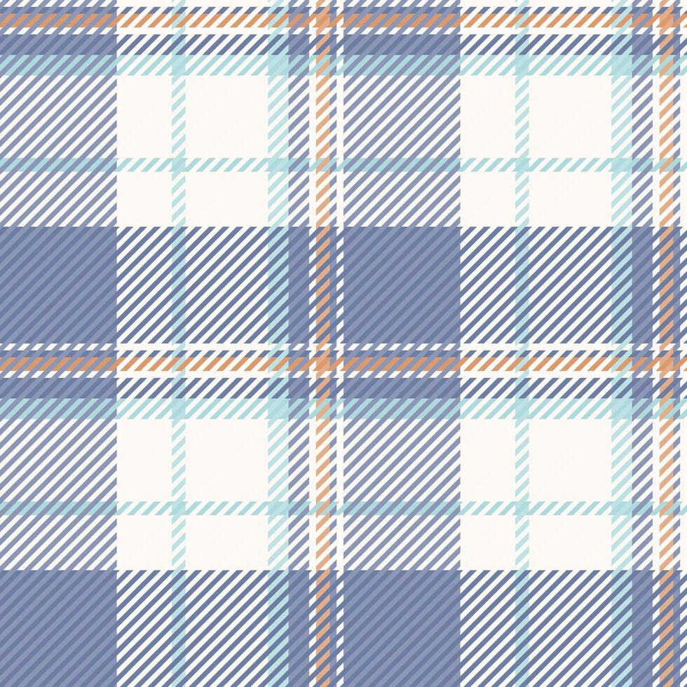 Sale fabric seamless tartan, harmony background check pattern. Mat textile plaid texture in sea shell and snow colors. vector