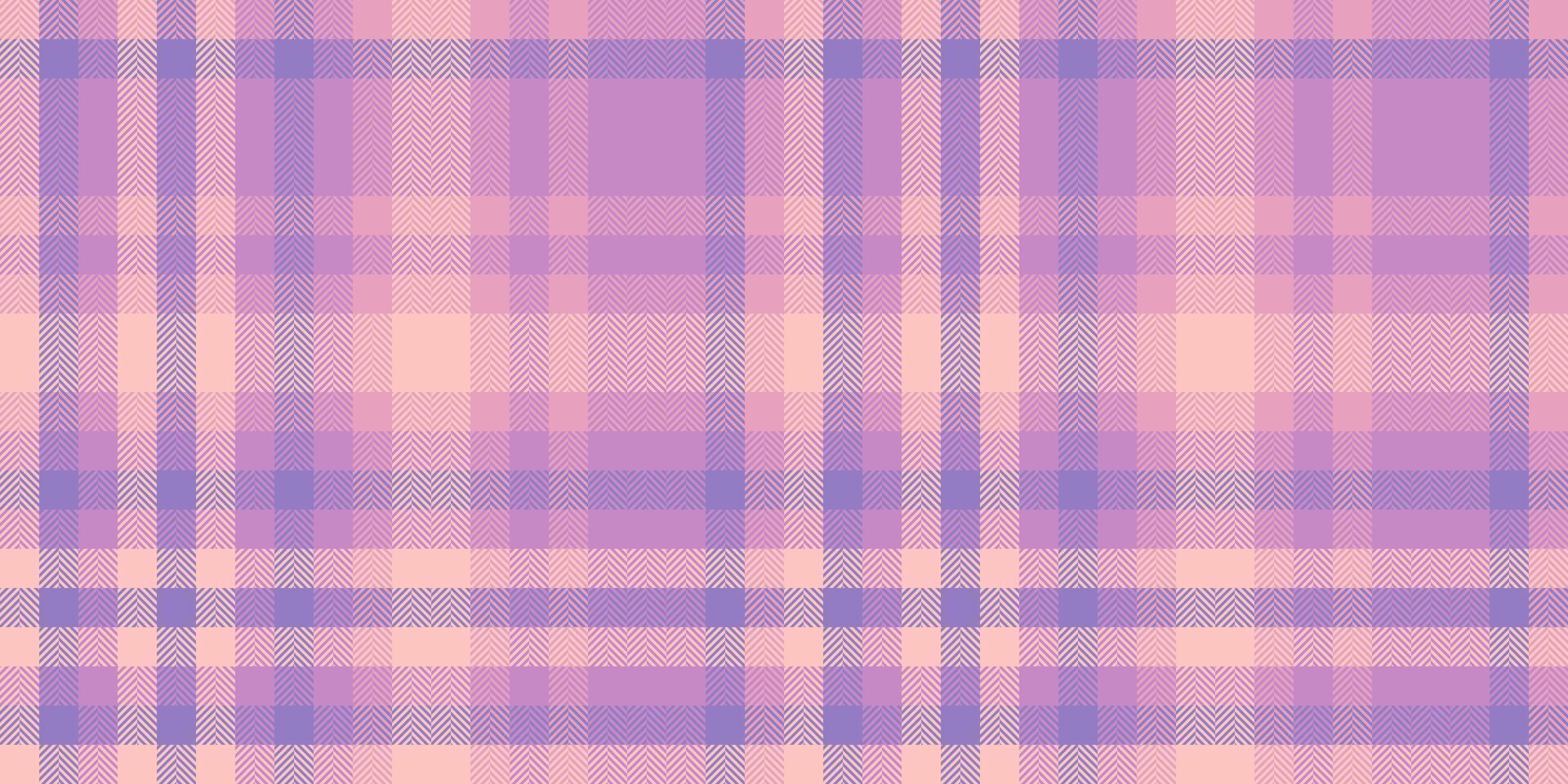Frame tartan seamless textile, network check texture pattern. Kitchen fabric plaid background in purple and light colors. vector