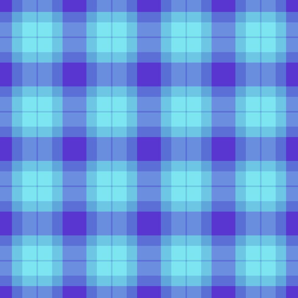 Other fabric tartan, picnic seamless background pattern. New york check plaid texture textile in cyan and blue colors. vector