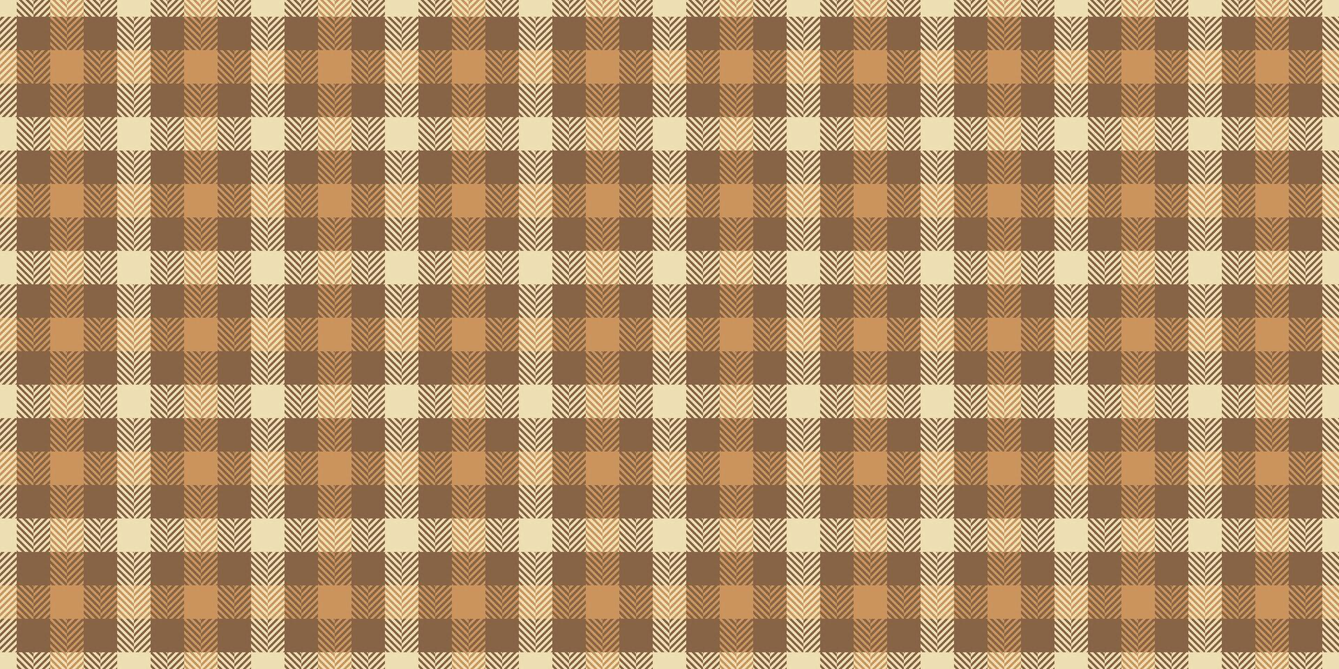Isolation fabric tartan, machinery seamless plaid textile. Teenager background check texture pattern in orange and light colors. vector