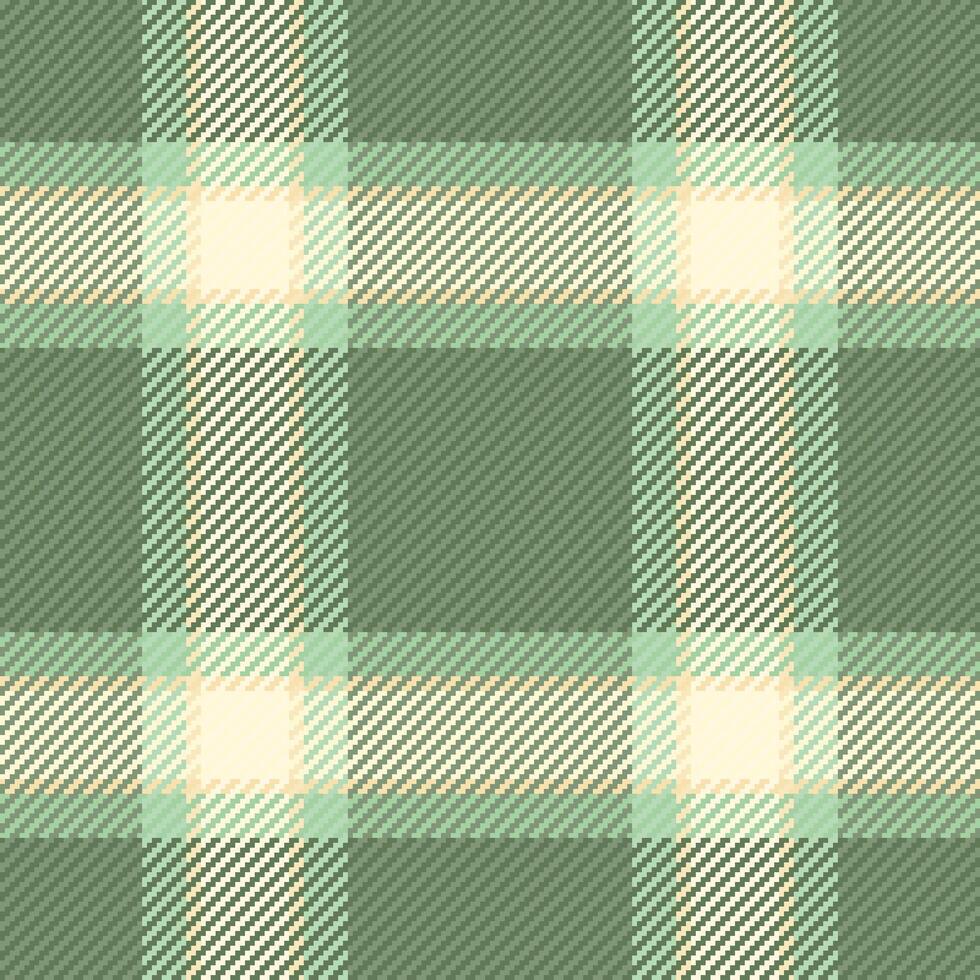 Textile pattern seamless of tartan texture with a check background plaid fabric. vector