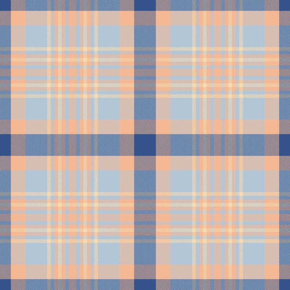 Plaid seamless pattern. Check fabric texture. textile print. vector