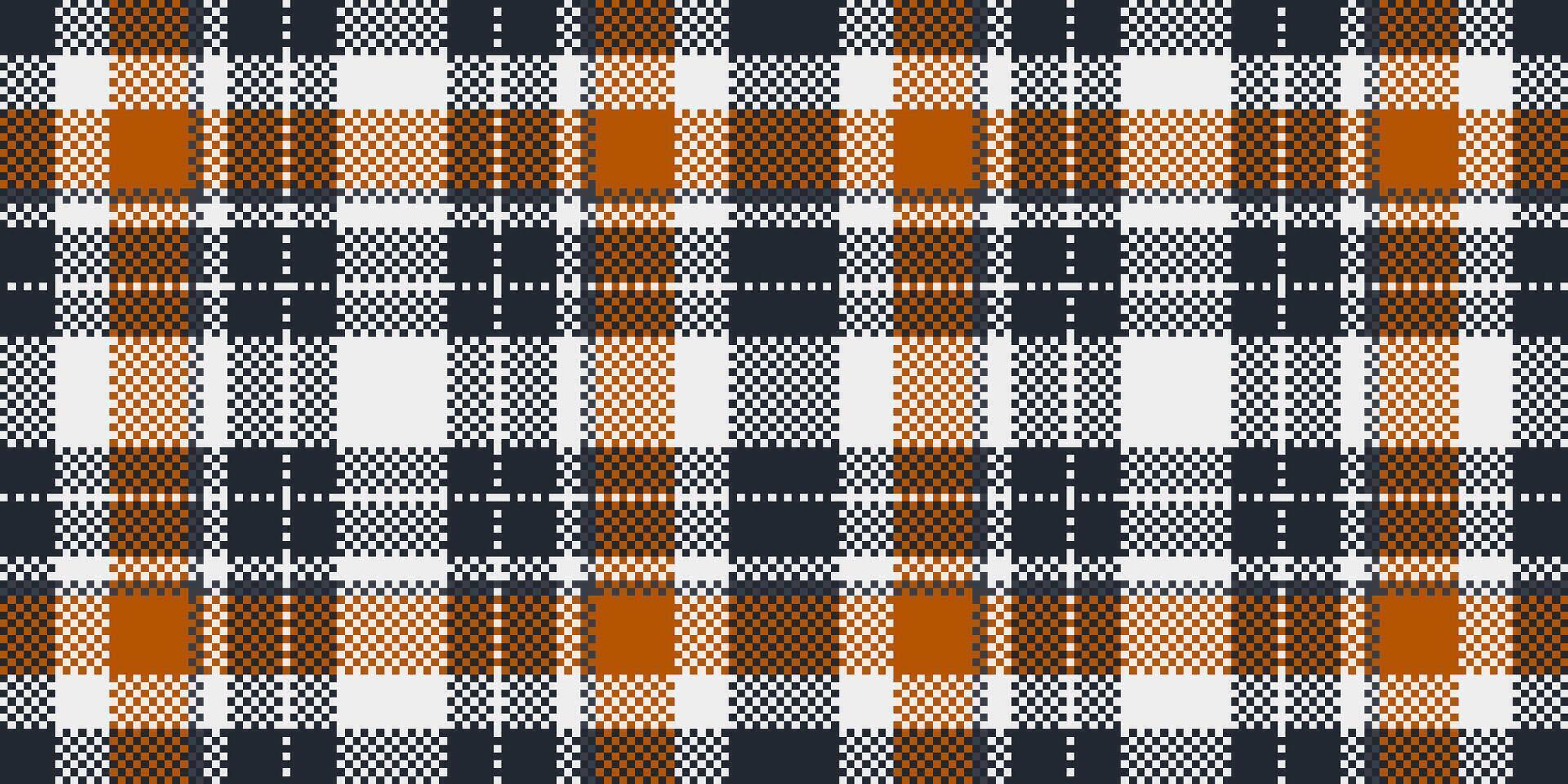 November texture plaid textile, korean background fabric pattern. Lumberjack tartan check seamless in dark and white colors. vector