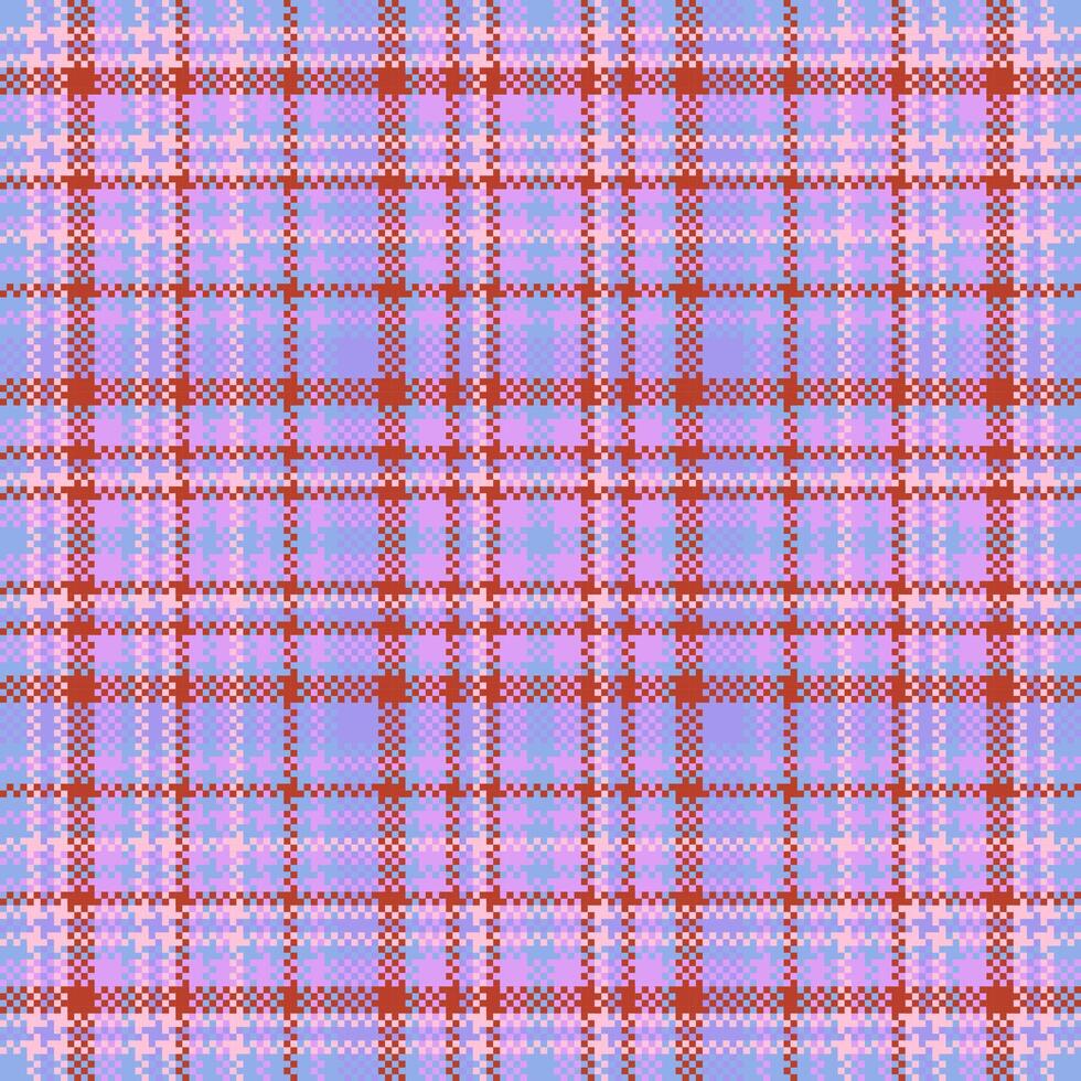 Tartan plaid pattern seamless. Print fabric texture. Check background. vector