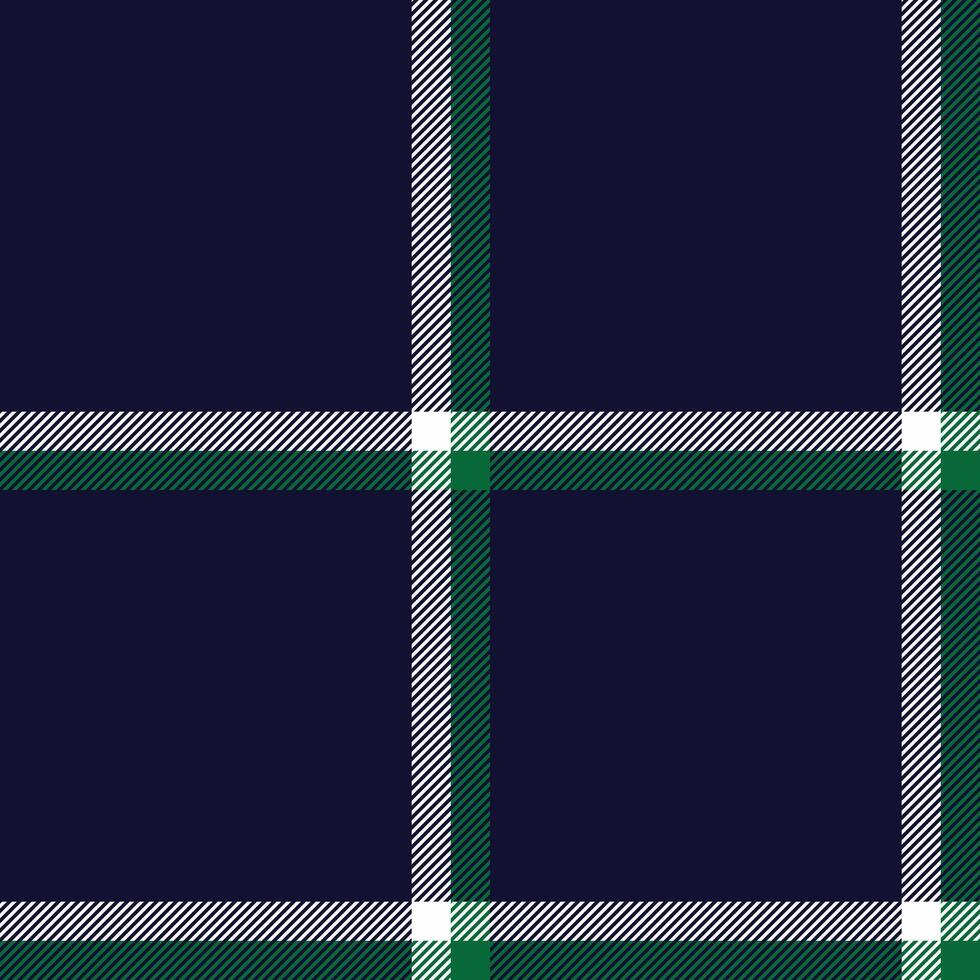 Plaid seamless pattern in blue. Check fabric texture. textile print. vector