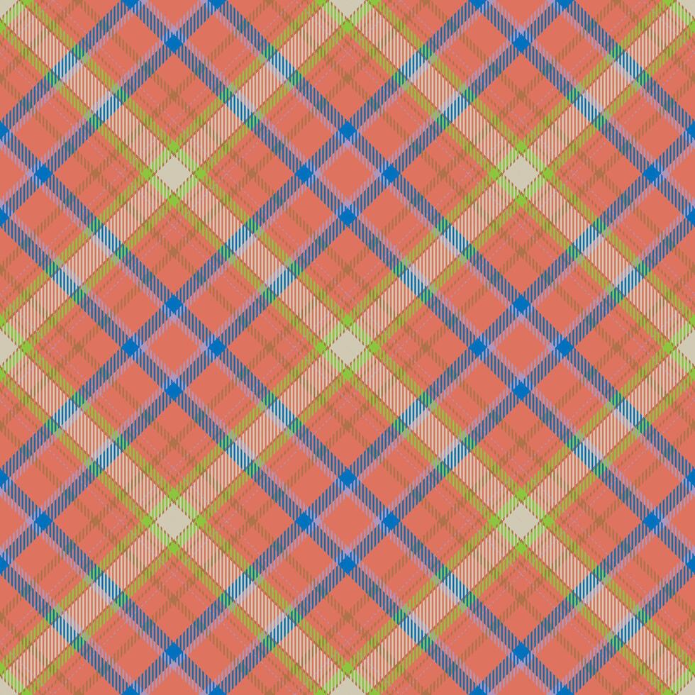 Tartan scotland seamless plaid pattern . Retro background fabric. Vintage check color square geometric texture. vector