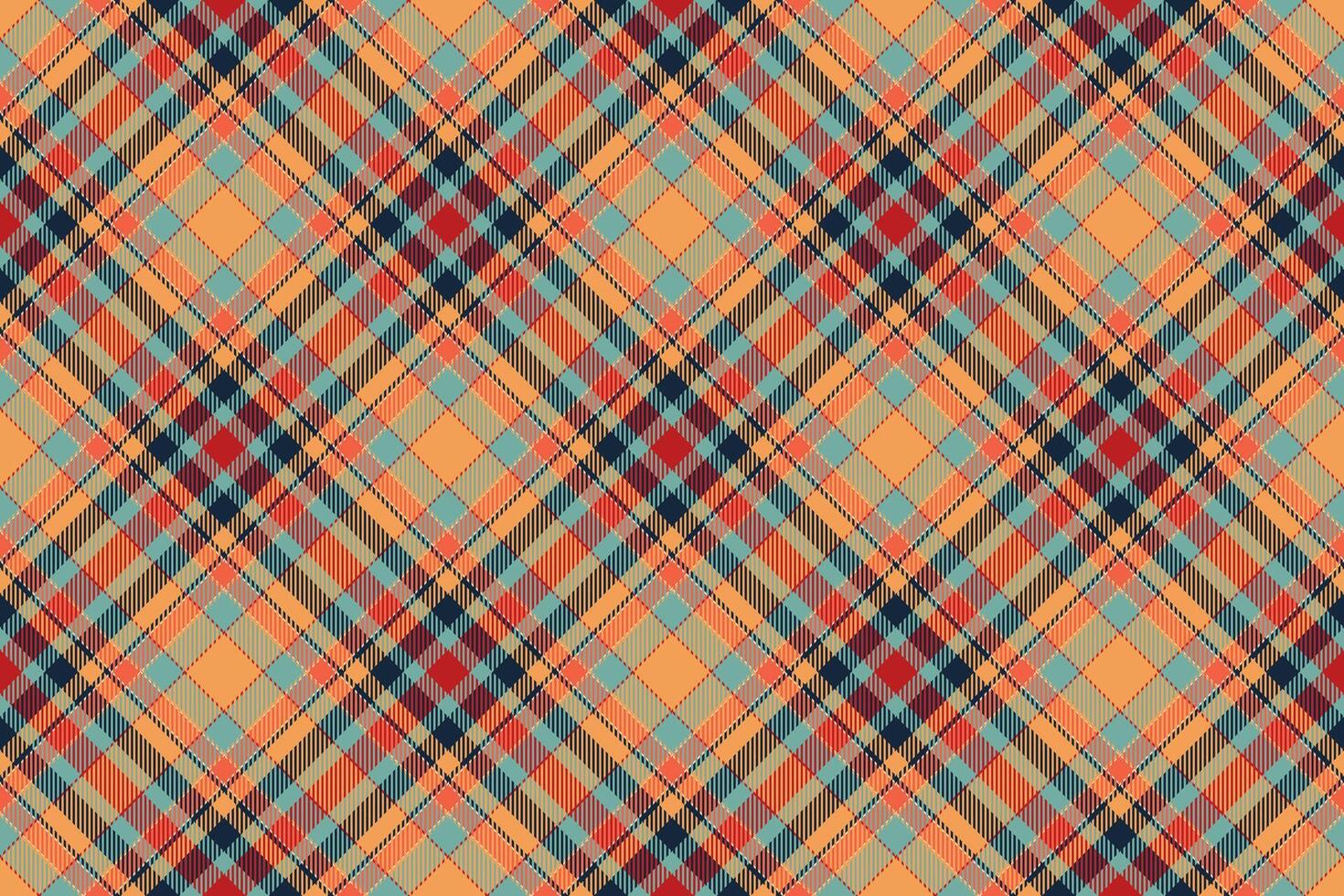 Tartan scotland seamless plaid pattern . Retro background fabric. Vintage check color square geometric texture. vector