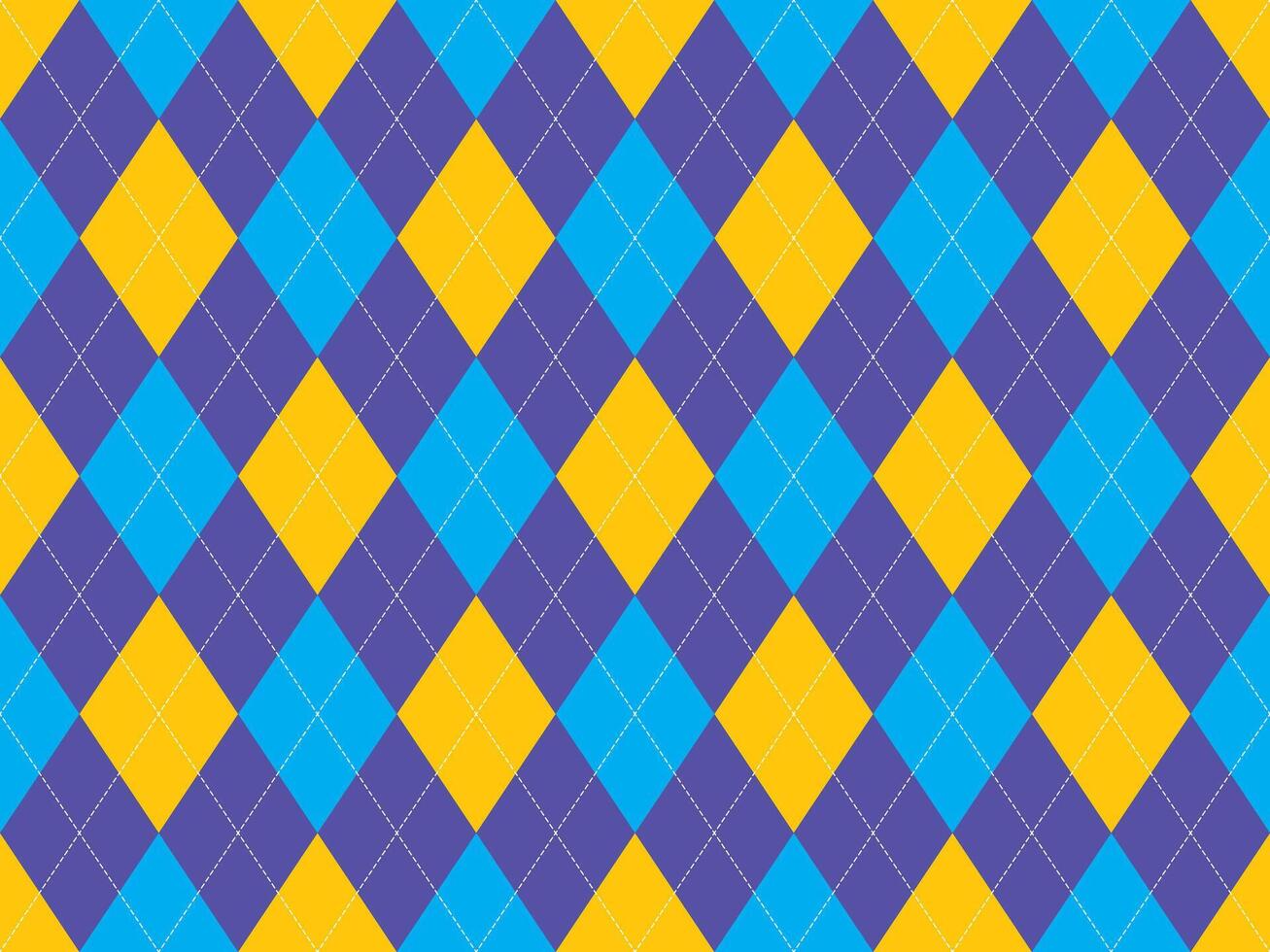 Argyle pattern seamless. Fabric texture background. Classic argill ornament vector