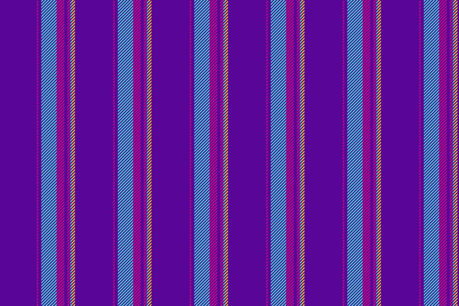 Scrapbooking seamless textile texture, cool lines pattern . Fluffy vertical stripe fabric background in violet and teal colors. vector