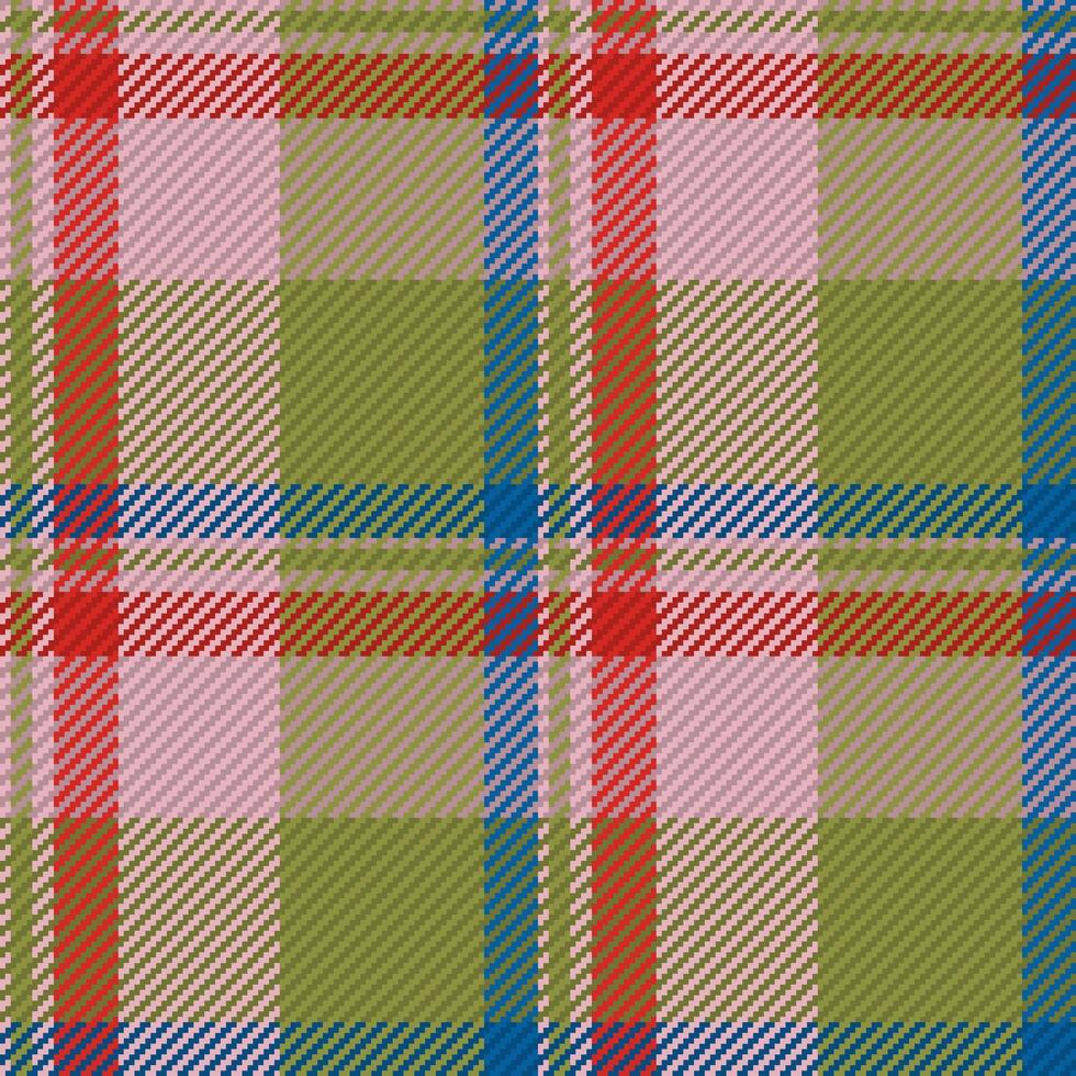 Seamless pattern of scottish tartan plaid. Repeatable background with check fabric texture. backdrop striped textile print. vector