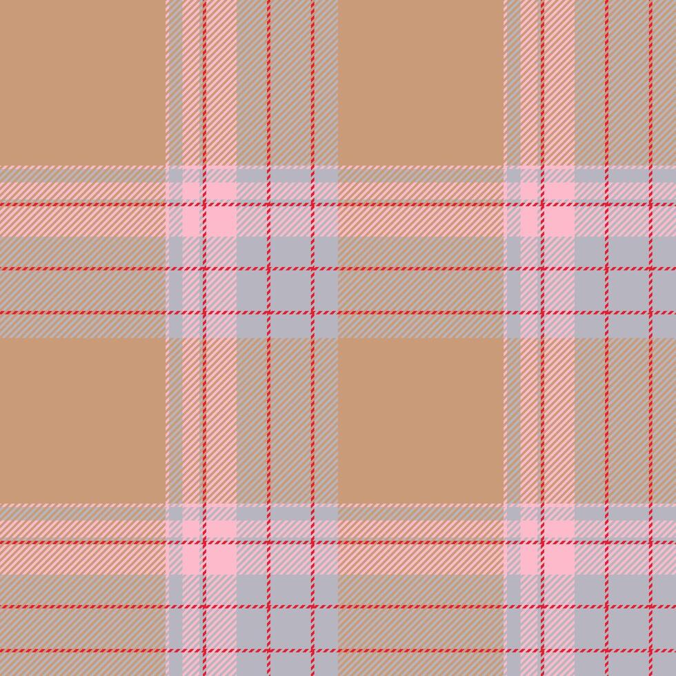 Plaid seamless pattern. Check fabric texture. textile print. vector