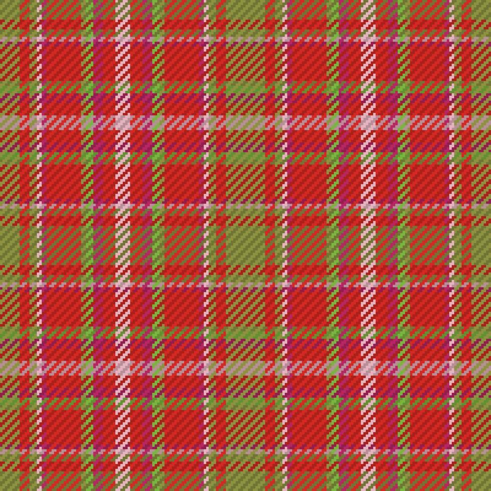 Seamless pattern of scottish tartan plaid. Repeatable background with check fabric texture. backdrop striped textile print. vector