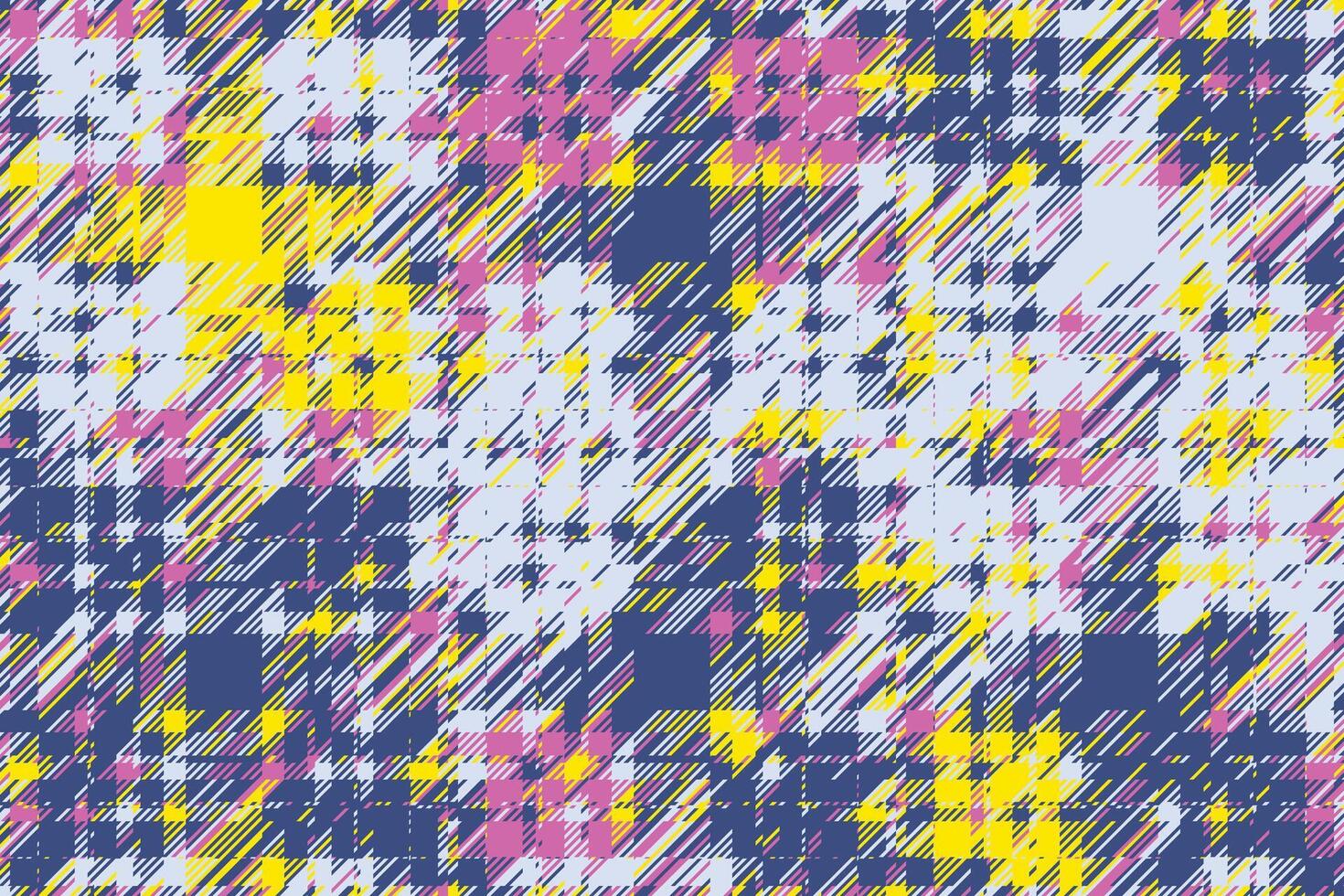 Modern glitch background. Color geometric abstract pattern . vector