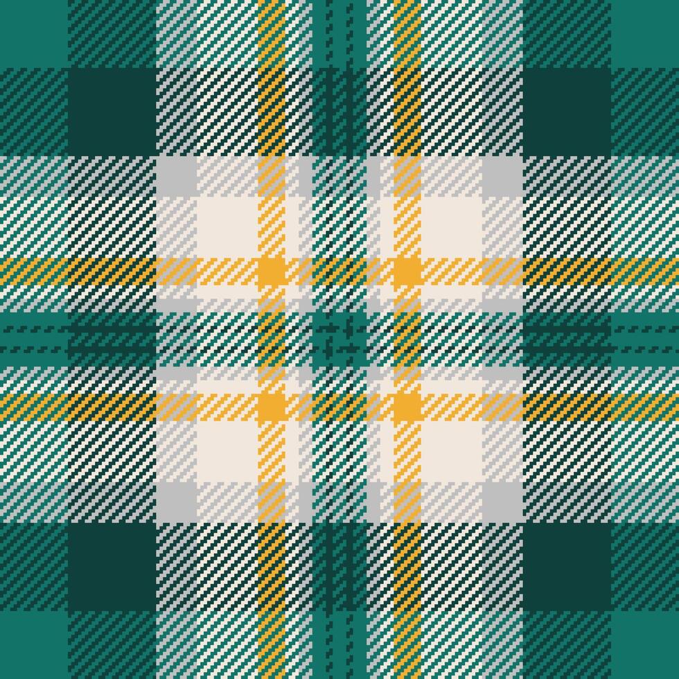 Textile design of textured plaid. Checkered fabric pattern swatch for shirt, dress, suit, wrapping paper print, invitation and gift card. vector