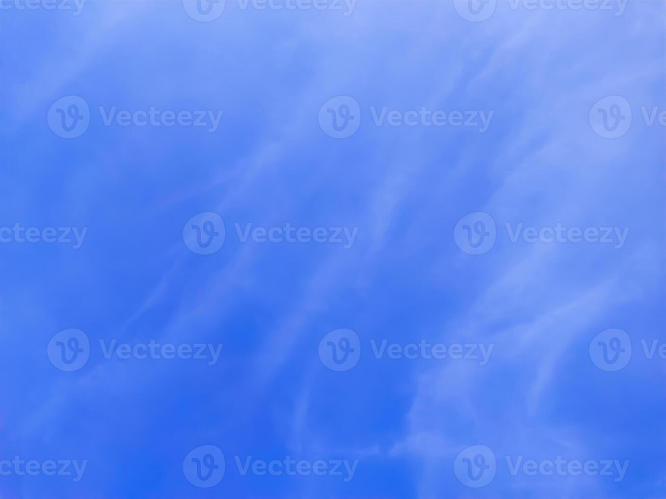 blue sky background with tiny clouds, soft focus, nature abstract background photo