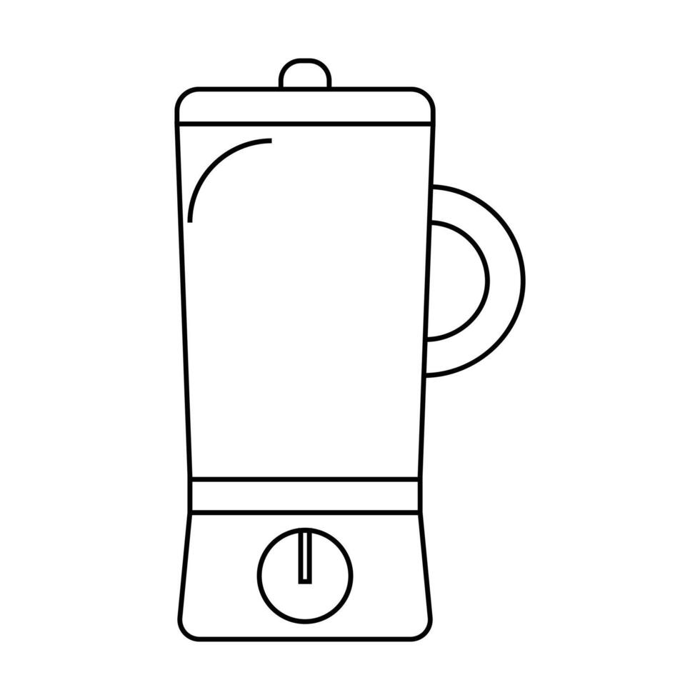 fruit blender icon on white background vector