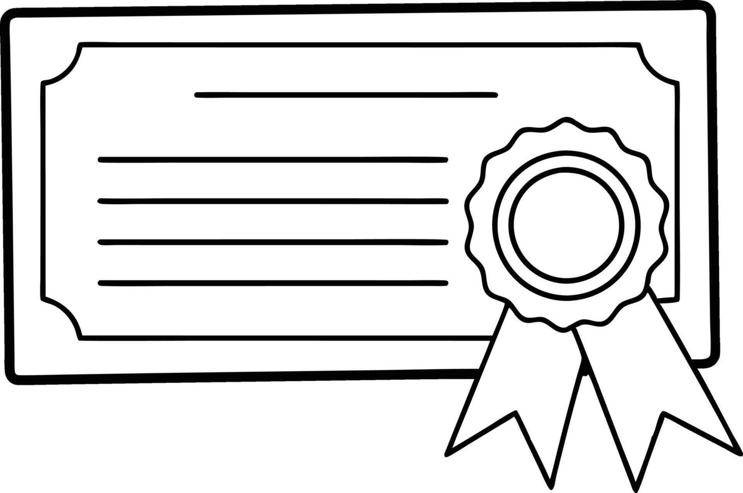 Diploma line icon set. academic qualification certificate line icon. licence document sign for Ui designs. vector