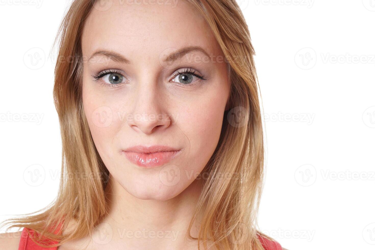friendly young woman photo