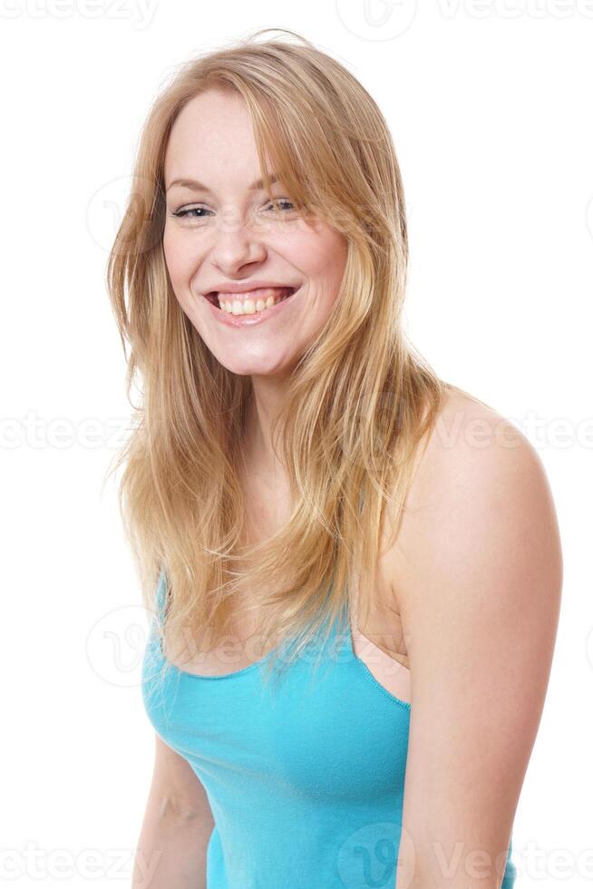 happy young woman photo