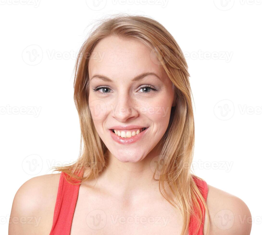 happy young woman photo