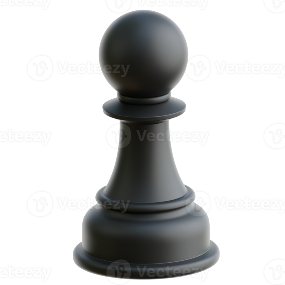Chess Pawn 3d Illustration png