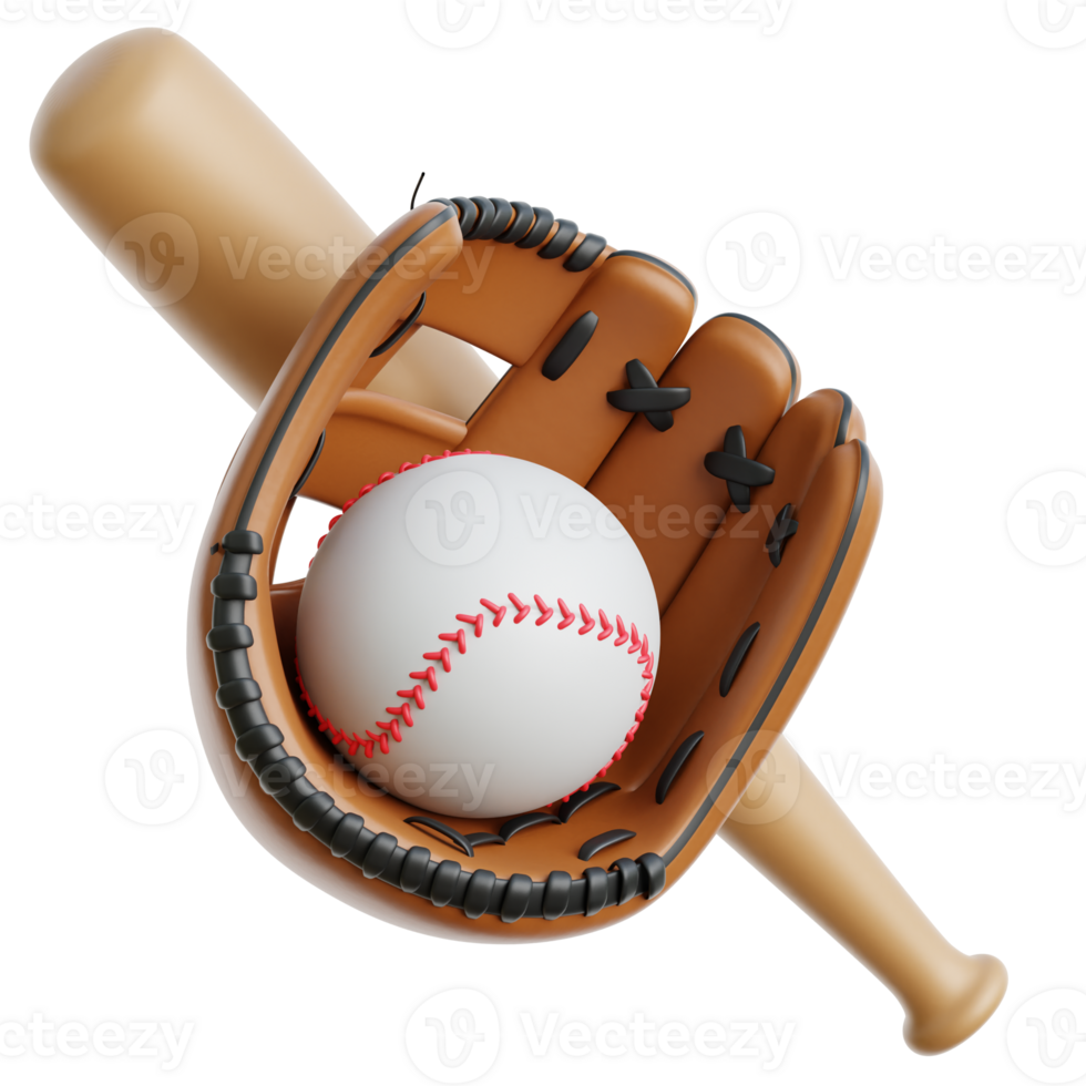 Baseball 3d Illustration png