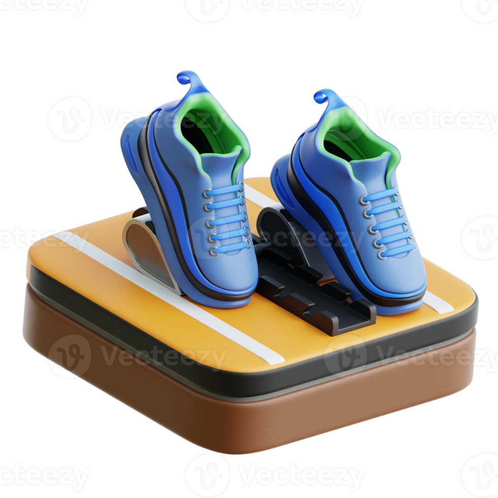 Running 3d Illustration png