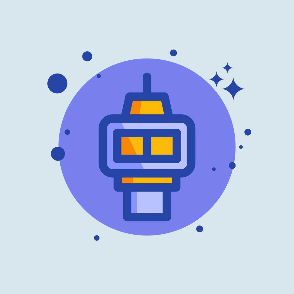 Control flat illustration. Terminal signs illustration. vector