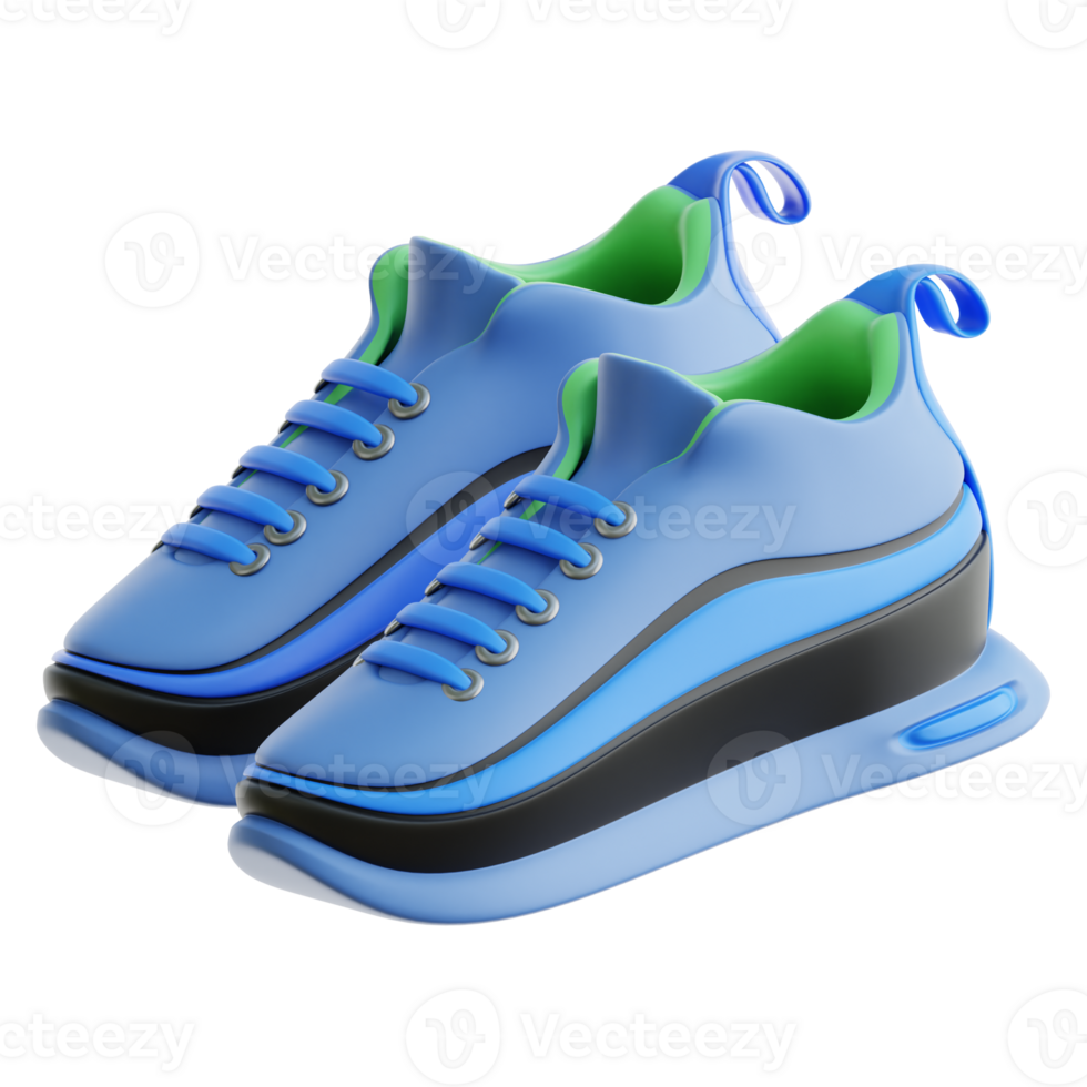 Running Shoes 3d Illustration png