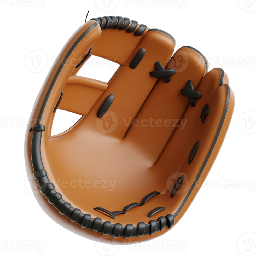 Baseball Gloves 3d Illustration png