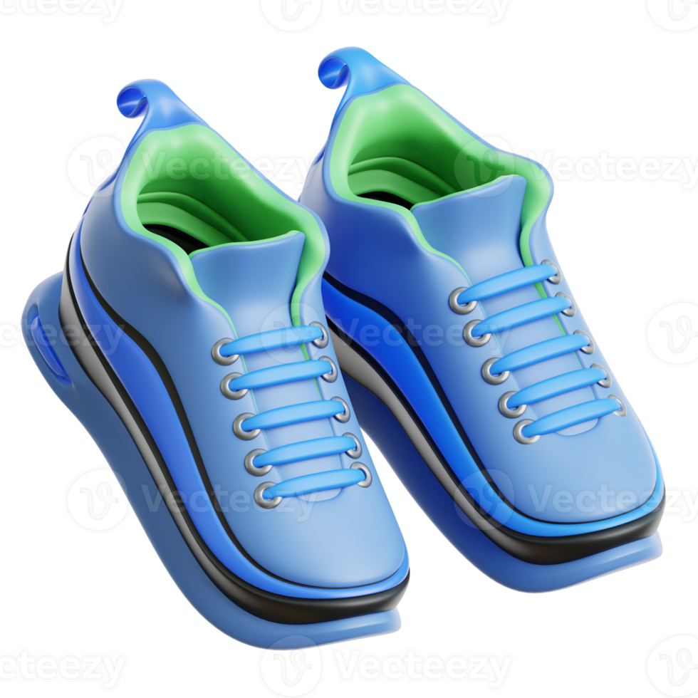 Running Shoes 3d Illustration png