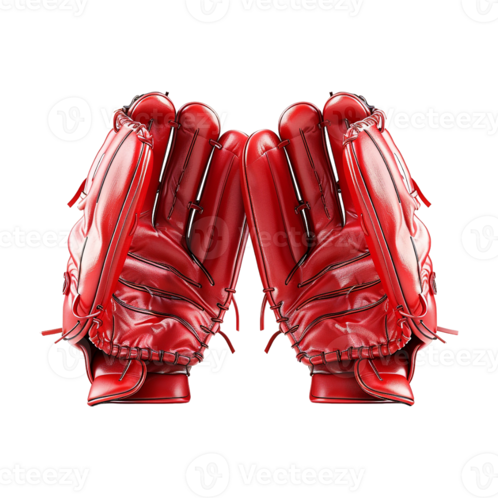 Baseball Gloves on Transparent Background png