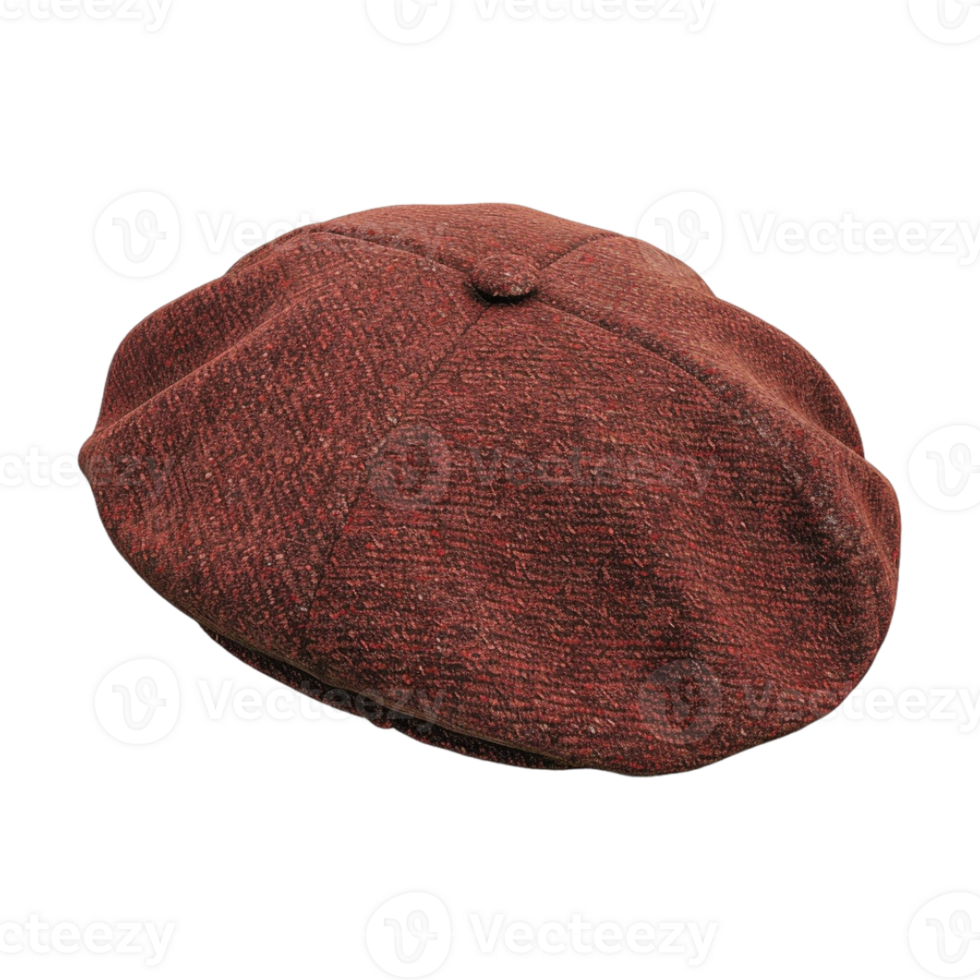 Beret Hat on Transparent Background png