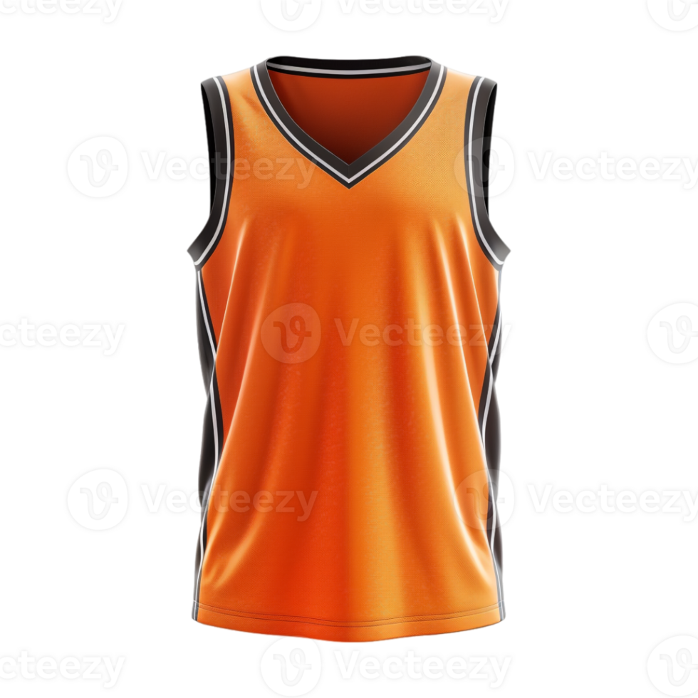 Sports Player Vest on Transparent Background png