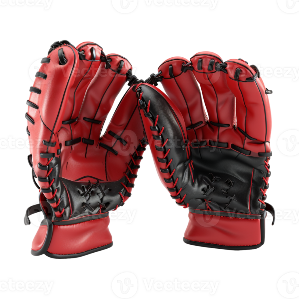 Baseball Gloves on Transparent Background png