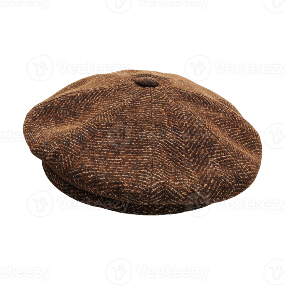 Beret Hat on Transparent Background png