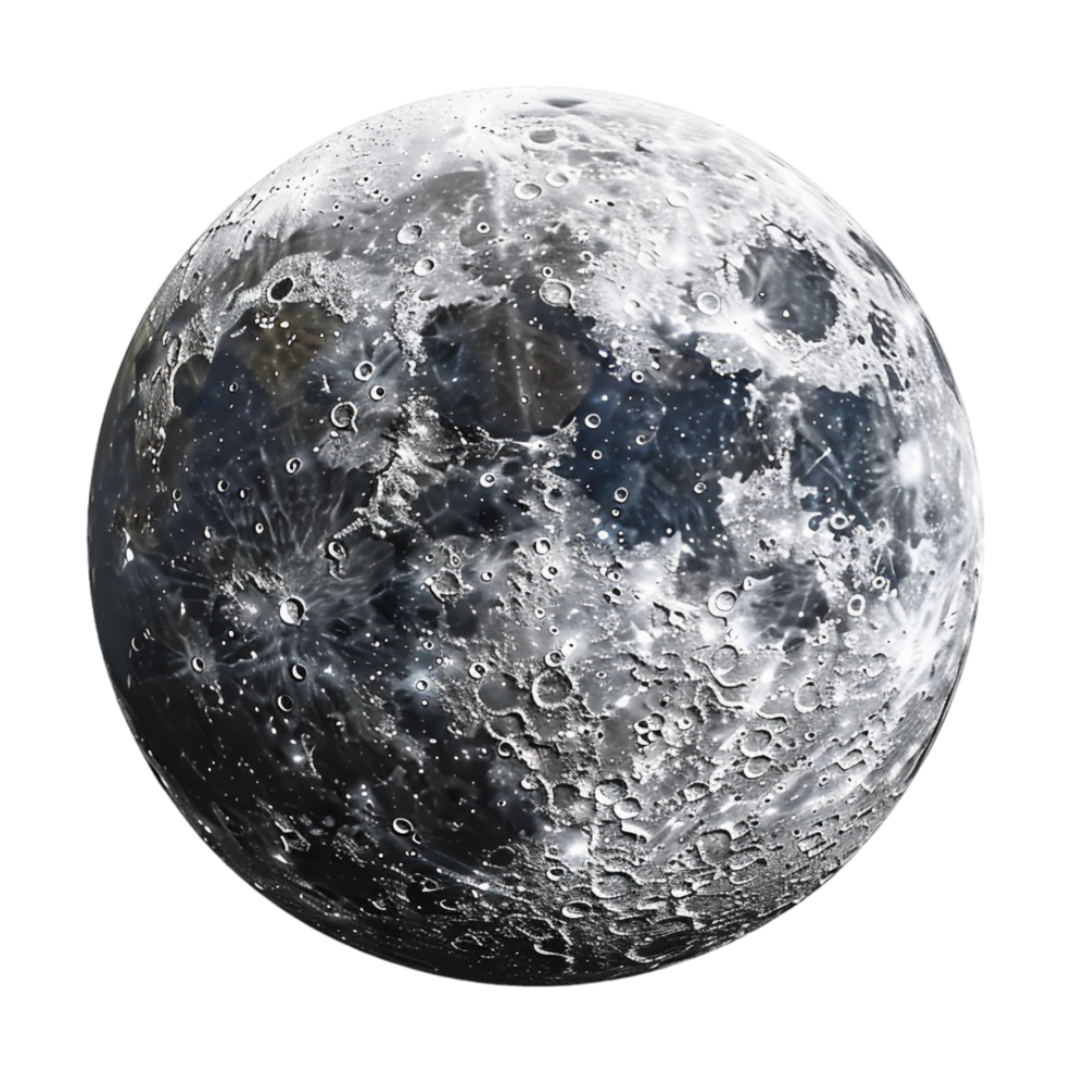 Moon on Transparent Background png