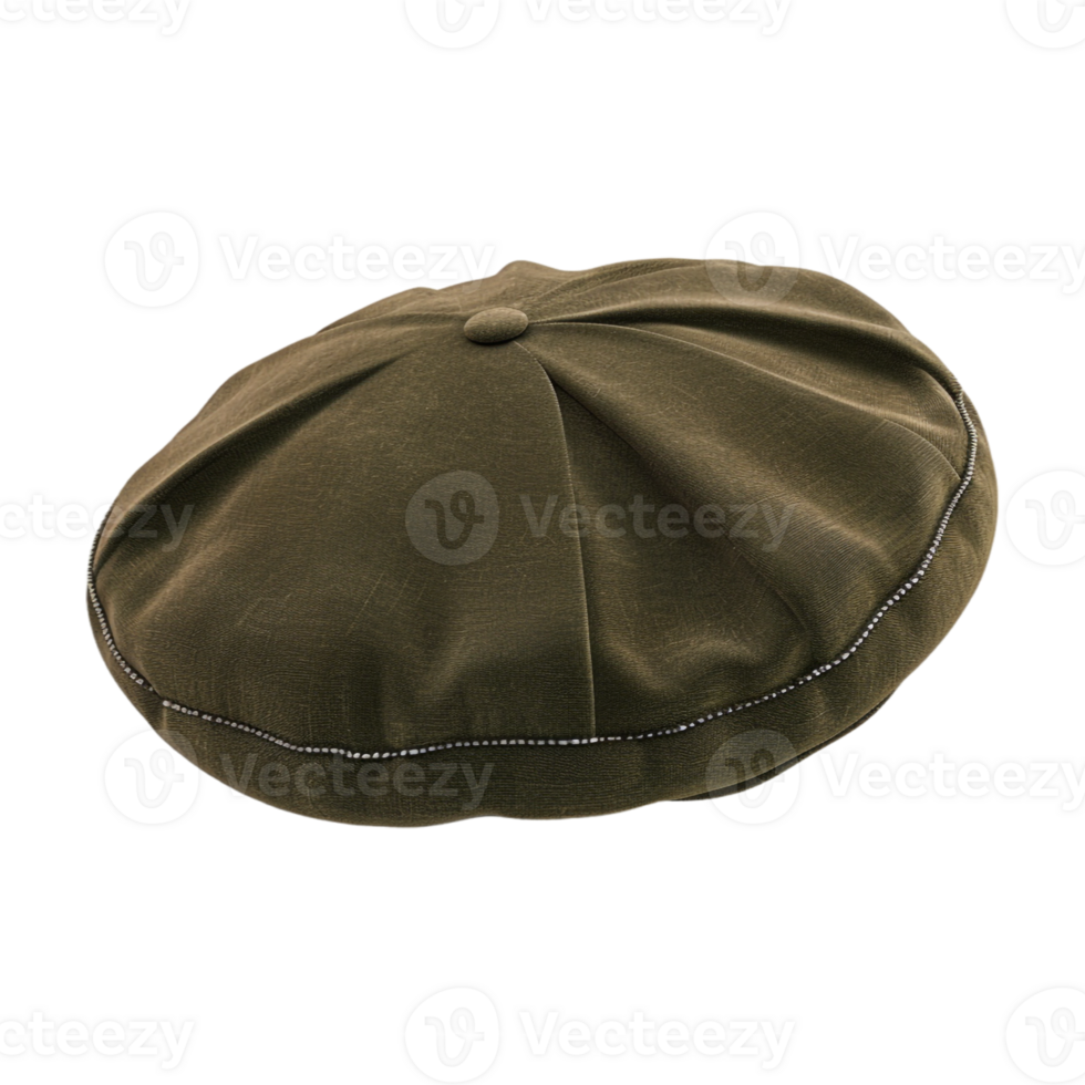 Beret Hat on Transparent Background png