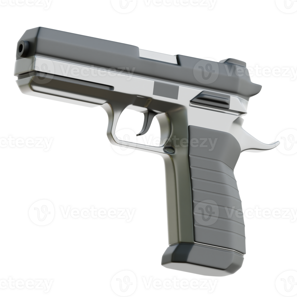 Pistol 3d Illustration png