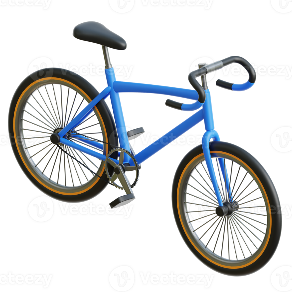 Bicycle 3d Illustration png