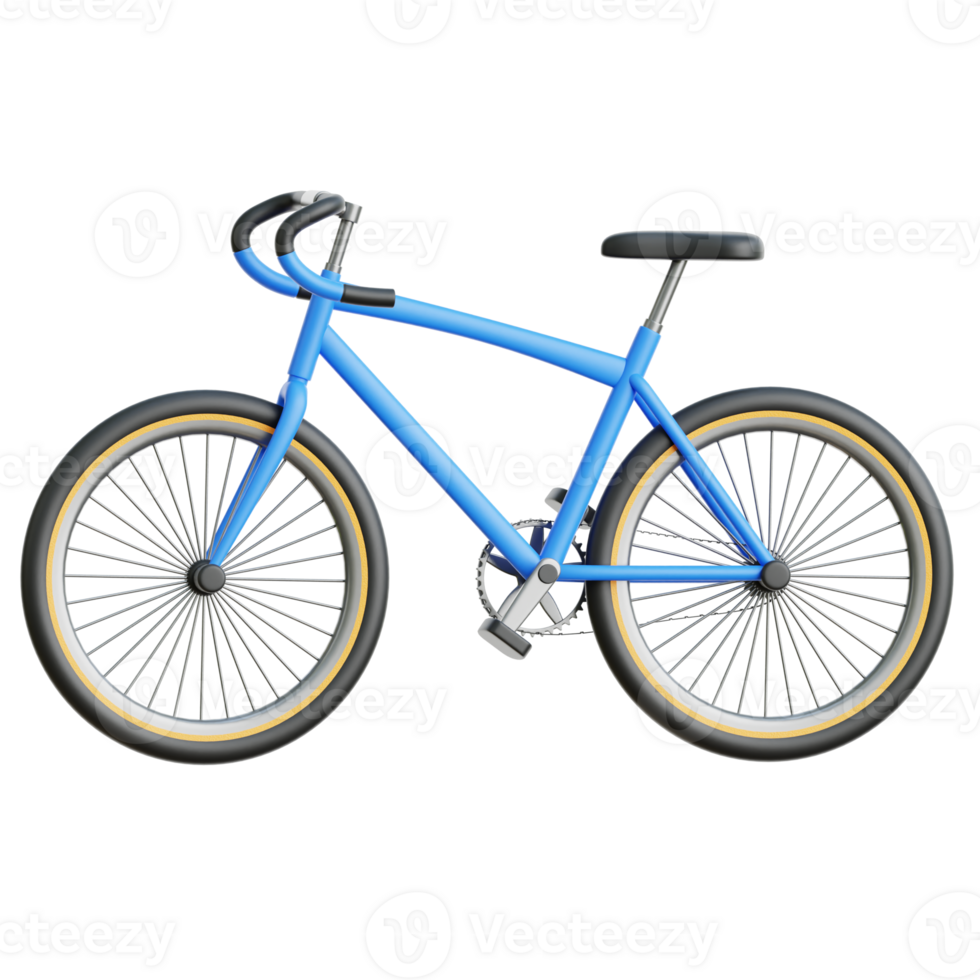 Bicycle 3d Illustration png