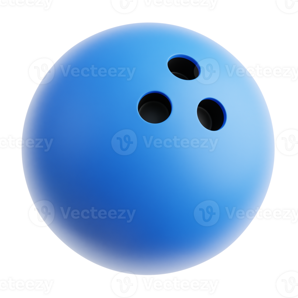 Bowling Ball 3d Illustration png