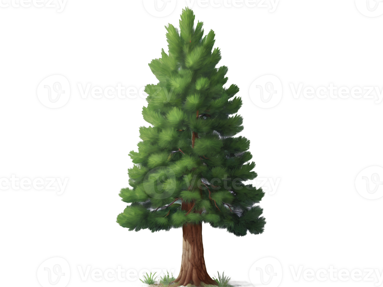 tree medium pinus pinea isolated on transparent background png