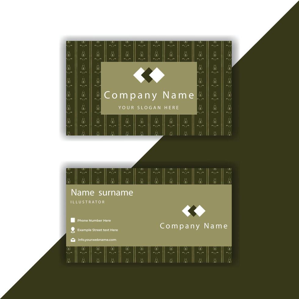 Print smart, modern, stylish visiting cards and business cards. vector